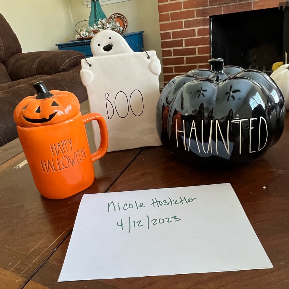 Rae dunn Halloween